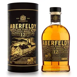 Aberfeldy 12 ans d'âge Single Malt Scotch Revue et notes de dégustation 🔥